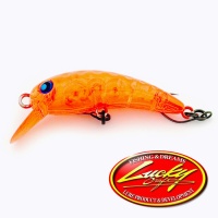 Воблер Lucky Craft x Rodio Craft Wah 37HF Ora Ora Orange (Uchouten color)