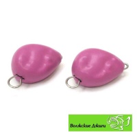 Груз Чебурашка Pro Волжские Джиги фиолетовый 42gr 5шт