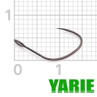 Крючки одинарные Yarie MK SSS Wide Hook 739 #8 15шт