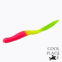 Мягкие приманки Cool Place Bomber (бобриный хвост) сыр 41 розовый/лимон/зеленый