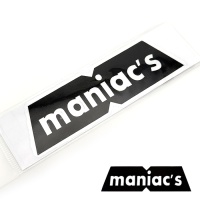 Наклейка Maniacs Black