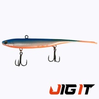 Баланслаг Jig It Whale Tail 110 24gr 002 Pearl blue