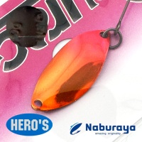 Блесна Naburaya Accuracy 0.9 1.5 Bomber Azuki (Hero's color)