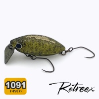 Воблер Retreex Metallo Crank Type 30F-R G Pan (1091)