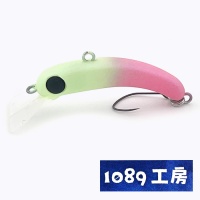 Воблер 1089 Koubou Sakasanyoro Slim 35FS 04 Glow & Glow