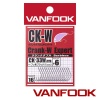 Крючки одинарные Vanfook CK-33W Zero #6 16шт