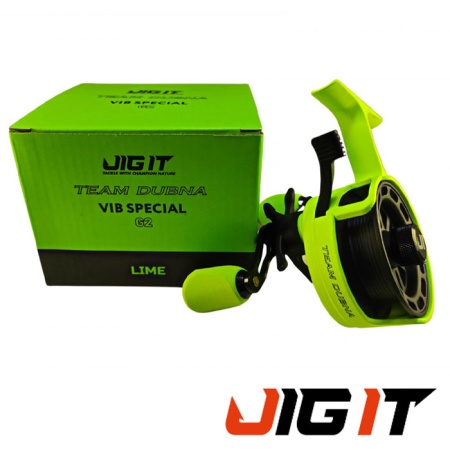 Зимняя катушка Jig It Vib Special G2 Lime RH