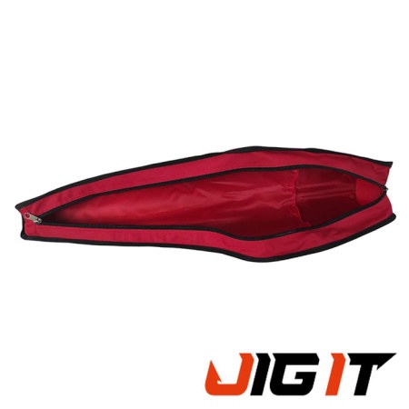 Чехол Jig It для зимних удилищ полужесткий Red 80cm Чехол Jig It для зимних удилищ полужесткий Red 80cm