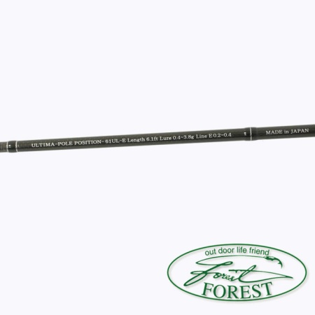 Спиннинг Forest Ultima Pole Position 61UL-E 1.86m 0.4-3.8gr