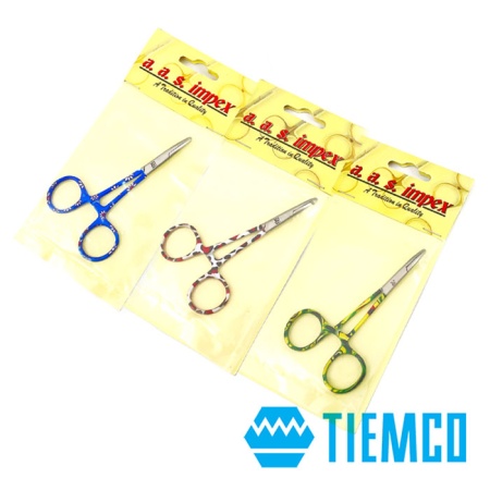 Корнцанг Tiemco AAS Petit Forceps 4CV coral