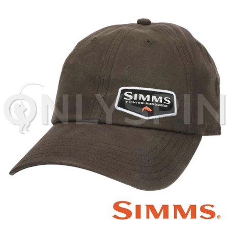 Кепка Simms Oil Cloth Cap (Coffee)