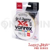 Шнур Lucky John Vanrex Egi & Jigging X4 Braid 150m Multicolor #0.6 0.12mm 5.1kg Шнур Lucky John Vanrex Egi & Jigging X4 Braid 150m Multicolor #0.6 0.12mm 5.1kg