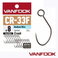 Крючки одинарные Vanfook CR-33F #8 16шт