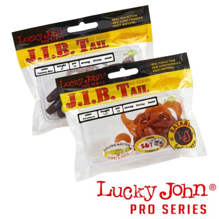 Мягкие приманки Lucky John JIB Tail 1.5 PA39 15шт