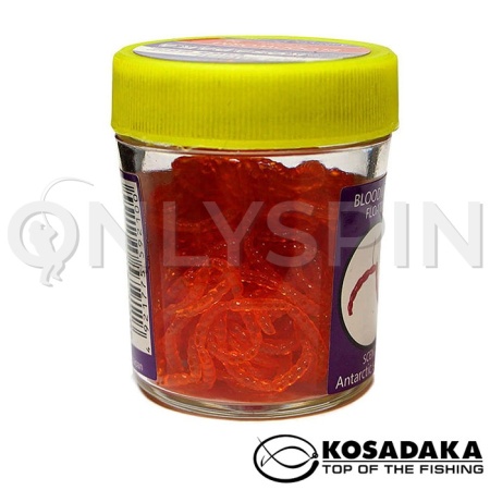 Мягкие приманки Kosadaka Мотыль плавающий 9gr Оранжевый мотыль