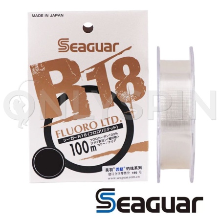 Флюорокарбон Seaguar Kureha R18 Fluoro LTD 100m #3.5 14lb 0.310mm 6.35kg