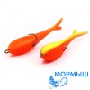 Поролоновые рыбки Мормыш Слаг с открытым двойником 20cm 47 2шт