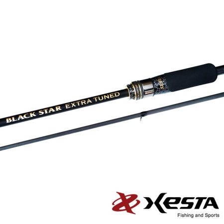 Спиннинг Xesta Black Star Extra Tuned 2.24m 1-20gr S74MX-T Super Multi Friction