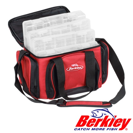 Сумка Berkley System Bag L Red/Black + 4 Boxes
