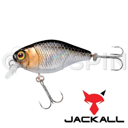 Воблер Jackall Chubby 38F HL Silver And Black