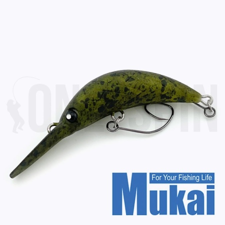 Воблер Mukai Zanmu 35MR F Uchouten No.5 Oolong Jelly Red Glow