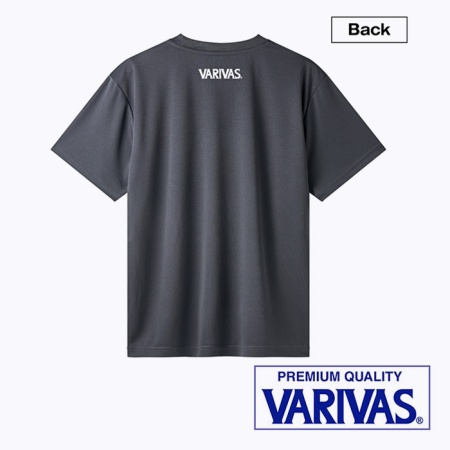 Футболка Varivas VAT-50 Dry T-Shirt Dark Gray XL