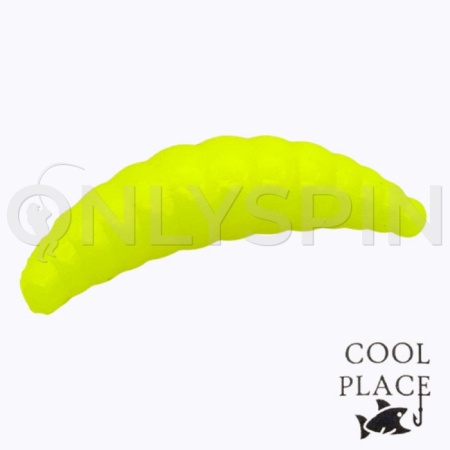 Мягкие приманки Cool Place Maggot 40mm сыр 02 lemon