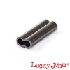 Обжимные трубочки Lucky John Double Leader Sleever 010 10шт