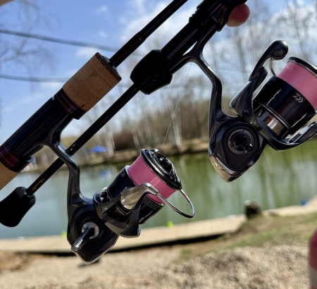 Упор для катушек MTCW Reel Stand Body Bumper Shaft #titanium