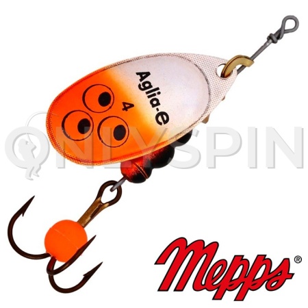 Блесна вертушка Mepps Aglia-E 4 9gr Orange Bright