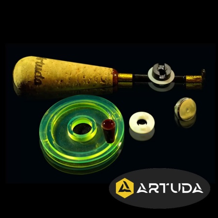 Зимняя удочка Artuda Трио S желтая Зимняя удочка Artuda Трио S желтая