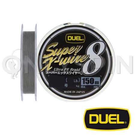 Шнур Duel Super X-Wire 8 150m Silver #1.5 0.21mm 13.5kg