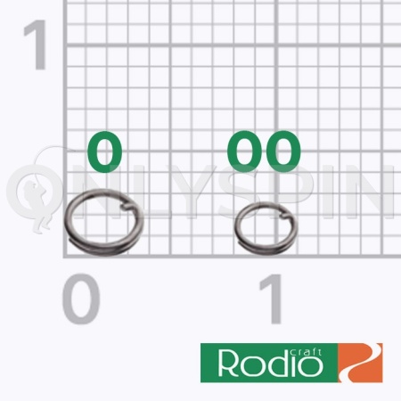 Заводные кольца Rodio Craft Quick Ring #00 6lb 12шт