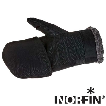 Перчатки-варежки Norfin Aurora Black р.L