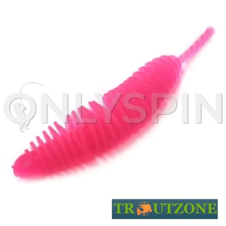 Мягкие приманки Trout Zone Ribber Pupa 1.8 Berry 10шт