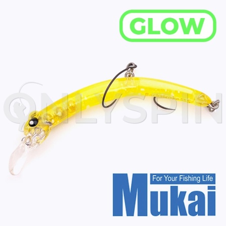 Воблер Mukai Backstroke 55S RU10 Glow