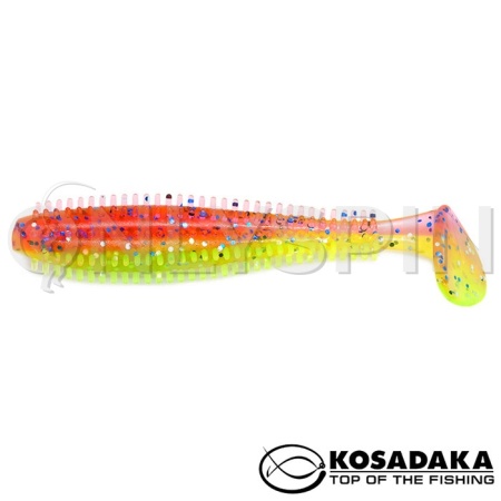 Мягкие приманки Kosadaka Spikey Shad 90 PG 9шт