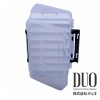 Коробка DUO Revers Lure Case 100 White/Silver Logo