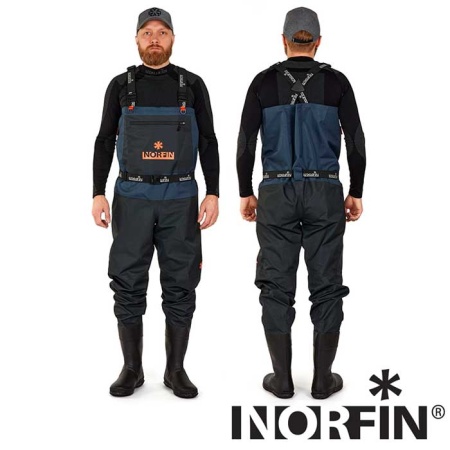 Вейдерсы Norfin Pilot Bootfoot с сапогами L 44