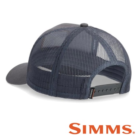 Кепка Simms Double Haul Icon Trucker (Slate)