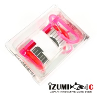 Рулетка для измерения рыбы Izumi-4C Caps Measure Skeleton pink