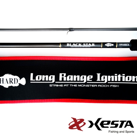 Спиннинг Xesta Black Star Hard 3.01m 14-60gr S910HX Long Range Ignition Спиннинг Xesta Black Star Hard 3.01m 14-60gr S910HX Long Range Ignition