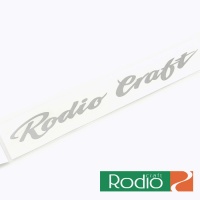 Стикер Rodio Craft Cutting Logo Sticker M Cursive Style 02 Carbon Silver