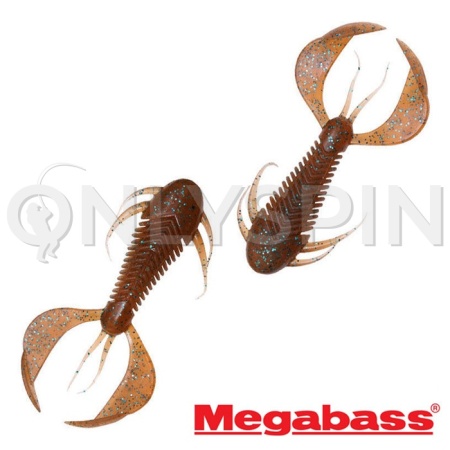 Мягкие приманки Megabass Rock Hog 2 cinnamon blue flake 10шт