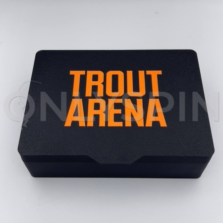 Trout Arena коробка для приманок в лоток столик Daiichiseiko черный