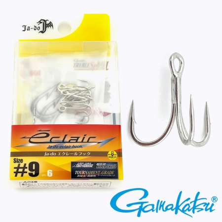 Крючки тройные Gamakatsu Ja-Do Eclair Treble Hook #7 6шт