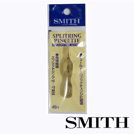 Пинцет для заводных колец Smith Split Ring Pincette gold