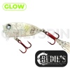 Воблер Rudies Meba Popper Z Clear Akarame Spot Glow