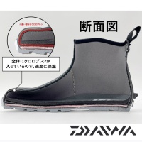 Сапоги Daiwa Tight Fit Fishing Long Boots FB-3550-T black LL