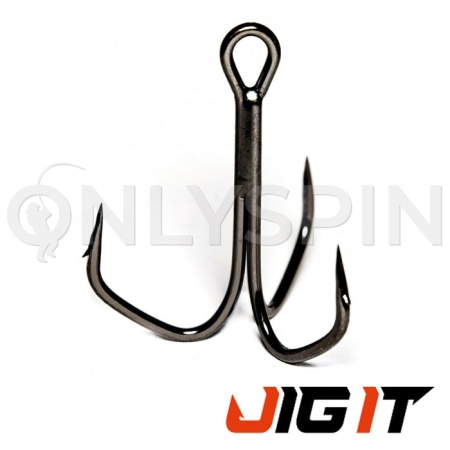 Крючки тройные Jig It Outbarb Treble Hooks 4 6шт